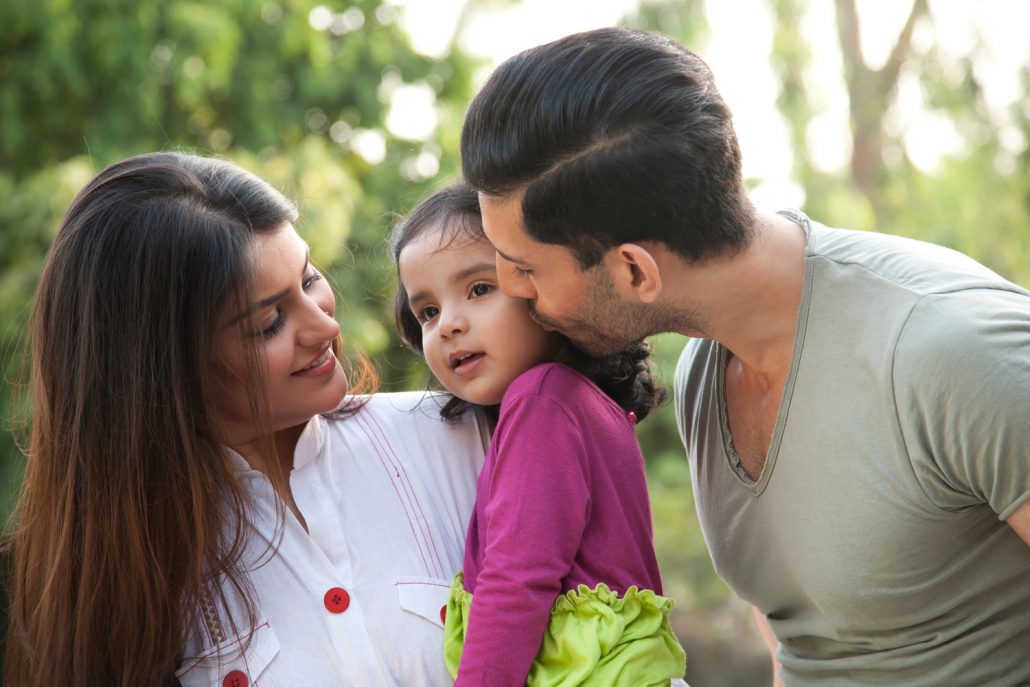 Mother Father and Child - Family