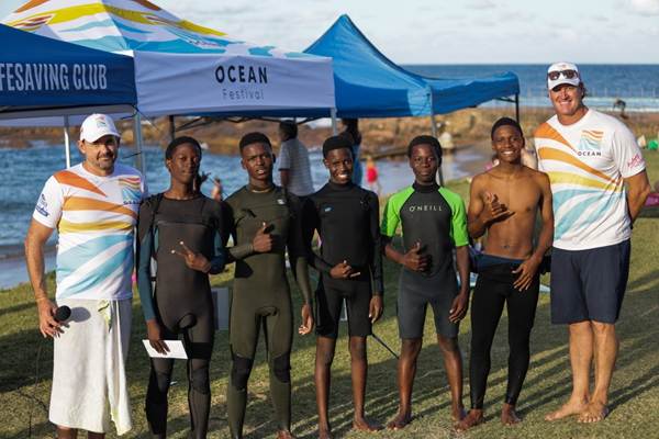Surfers Not Street Children Take an Epic Win at Ocean Festival’s First-Ever Schools Tag Team Surf Contest