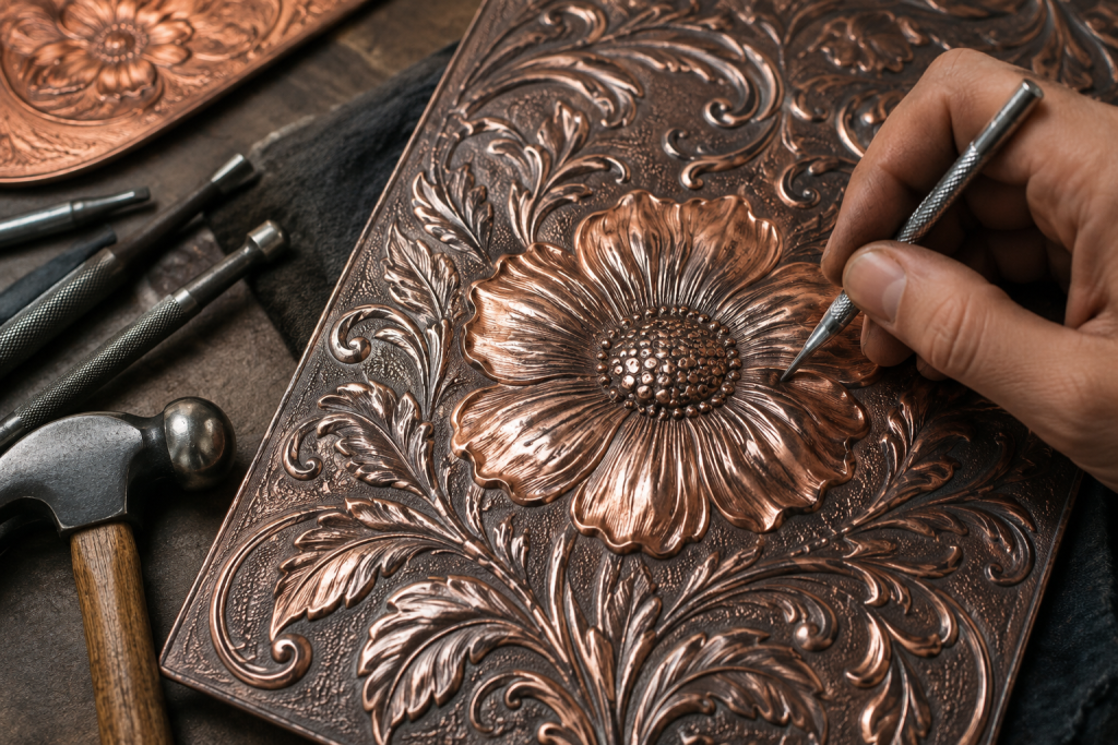 Metal Embossing: An Ancient Art and a Peaceful Modern Hobby